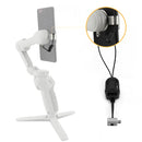 STARTRC Phone Holder Clip Anti-lost Rope Strap Anti-drop for DJI OM4 / Osmo Mobile 3 (Black)