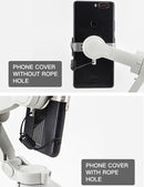 STARTRC Phone Holder Clip Anti-lost Rope Strap Anti-drop for DJI OM4 / Osmo Mobile 3 (Black)