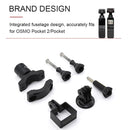 STARTRC Bike Motorcycle Handlebar Aluminum Mount Fixed Holder for DJI OSMO Pocket / Pocket 2 (Black)
