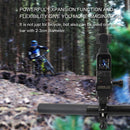 STARTRC Bike Motorcycle Handlebar Aluminum Mount Fixed Holder for DJI OSMO Pocket / Pocket 2 (Black)