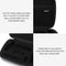 STARTRC Portable PU Leather Storage Bag Carrying Case for DJI OM4 / Osmo Mobile 3, Size: 25.5cm x 18cm x 7cm(Grey)