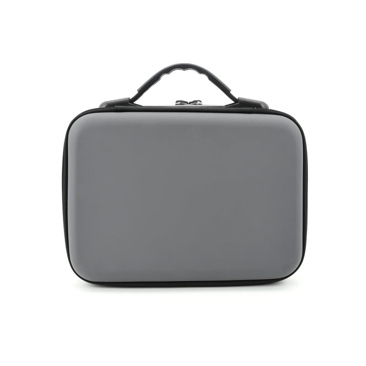 STARTRC Portable PU Leather Storage Bag Carrying Case for DJI OM4 / Osmo Mobile 3, Size: 25.5cm x 18cm x 7cm(Grey)