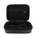 STARTRC Portable PU Leather Storage Bag Carrying Case for DJI OM4 / Osmo Mobile 3, Size: 25.5cm x 18cm x 7cm(Grey)