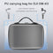 STARTRC Portable PU Leather Storage Bag Carrying Case for DJI OM4 / Osmo Mobile 3, Size: 25.5cm x 18cm x 7cm(Grey)
