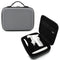 STARTRC Portable PU Leather Storage Bag Carrying Case for DJI OM4 / Osmo Mobile 3, Size: 25.5cm x 18cm x 7cm(Grey)