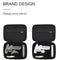 STARTRC Portable PU Leather Storage Bag Carrying Case for DJI OM4 / Osmo Mobile 3, Size: 25.5cm x 18cm x 7cm(Grey)