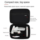 STARTRC Portable PU Leather Storage Bag Carrying Case for DJI OM4 / Osmo Mobile 3, Size: 25.5cm x 18cm x 7cm(Grey)