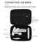 STARTRC Portable PU Leather Storage Bag Carrying Case for DJI OM4 / Osmo Mobile 3, Size: 25.5cm x 18cm x 7cm(Grey)