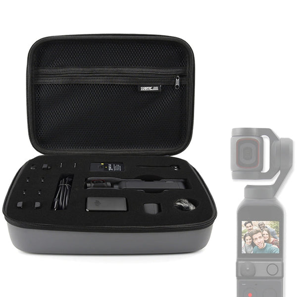 STARTRC Waterproof PU Carry Case Body and Accessories Storage Bag for DJI OSMO Pocket / OSMO Pocket 2(Grey)