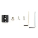 STARTRC 1108468 Cold Shoe Port Aluminum Alloy Adapter Plate 1/4 Screw Adapter for DJI RONIN-SC 2