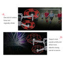 STARTRC 1 Pair Foldable Color LED DIY Flash Editable Word Lamp Propellers for DJI Mavic Air 2