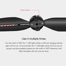 STARTRC 1 Pair Foldable Color LED DIY Flash Editable Word Lamp Propellers for DJI Mavic Air 2