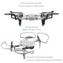 Sunnylife 4 PCS Anti-collision Protectors Guard Bumpers with Heightened Landing Legs for DJI Mini 2 (Grey)