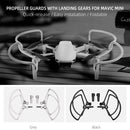 Sunnylife 4 PCS Anti-collision Protectors Guard Bumpers with Heightened Landing Legs for DJI Mavic Mini (Black)