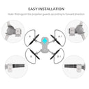 Sunnylife 4 PCS Anti-collision Protectors Guard Bumpers with Heightened Landing Legs for DJI Mavic Mini (Black)