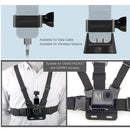 Sunnylife OP-Q9201 Elastic Adjustable Body Chest Straps Belt with Metal Adapter for DJI OSMO Pocket 2