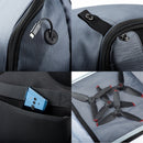 STARTRC Outdoor Travel Portable Waterproof Wear-resistant Shoulders Decompression Backpack for DJI FPV Drone(Grey)