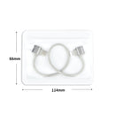STARTRC For DJI Mavic Air 2 / Air 2S / Mini 2 Type-C / USB-C to 8 Pin Dual-way Transmission Data Cable, Length: 30cm(White)