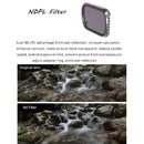 JSR KS ND16PL Lens Filter for DJI Air 2S, Aluminum Frame