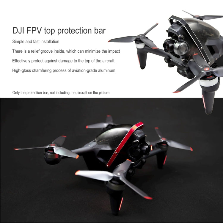 Drone Upper Apex Bumper Protection Bumper For DJI FPV(Red)