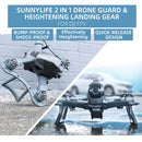 Sunnylife FV-LG543 Guard Heightened Anti-collision Anti-drop Landing Gear Holder for DJI FPV Drone