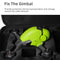Sunnylife FV-Q9331 Camera Lens Protective Hood Sunshade Cool Eagle Cover for DJI FPV Drone(Green)