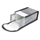 RCSTQ for DJI FPV Combo Battery Li-Po Safe Explosion-proof Storage Bag(Silver)