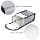 RCSTQ for DJI FPV Combo 3 x Batteries Li-Po Safe Explosion-proof Storage Bag(Silver)