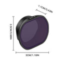 RCSTQ ND16 Drone Lens Filter for DJI FPV