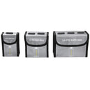 RCSTQ for FIMI X8 Mini Drone 3 x Batteries Li-Po Safe Explosion-proof Storage Bag(Silver)