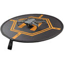 RCGEEK 80cm Round Portable Parking Apron Foldable Landing Pad for DJI FPV / Mavic mini / mini 2 / Air 2S