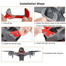 RCSTQ 3D Printing Personalized Cute Vertical Tail for DJI FPV Combo Drone