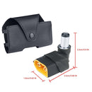 RCSTQ Anti Scratch PU Battery Storage Bag with TX60 Adapter for DJI FPV Goggles V2