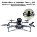 RCSTQ 2 PCS Three-Color Strobe LED Light Night Light Flashing Light for DJI FPV