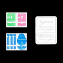 RCSTQ 2 PCS Anti-Scratch Tempered Glass Lens Film for FIMI X8 Mini Drone Camera