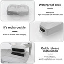 RCSTQ Rechargeable Strobe Signal Lights with Silicone Case for DJI FPV(White)