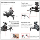 RCSTQ Flashlight Night Light + Torch Bracket Kit for DJI FPV Drone(Black)