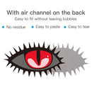 RCSTQ 4 in 1 Patterns Eye Sticker Easy Paste Facial Expression Personalized Sticker for DJI FPV Goggles V2