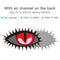 RCSTQ 4 in 1 Patterns Eye Sticker Easy Paste Facial Expression Personalized Sticker for DJI FPV Goggles V2