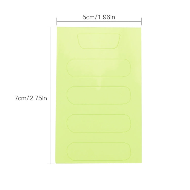RCSTQ 2 PCS Luminous Sticker Night Flight Sticker for DJI FPV Drone