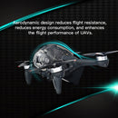 RCSTQ Gimbal Camera Lens Protective Hood Sunshade Cover for DJI FPV Drone(Transparent)