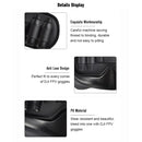 STARTRC PU Dustproof Memory Card Storage Holder Lens Cover Antenna Storage Cover for DJI FPV Goggles V2(Black)