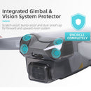 Sunnylife A2S-Q9351 Gimbal Camera Lens Protective Hood Sunshade Cover for DJI Air 2S Drone(Transparent Black)
