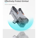 Sunnylife A2S-Q9351 Gimbal Camera Lens Protective Hood Sunshade Cover for DJI Air 2S Drone(Transparent Black)