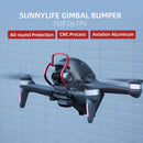 Sunnylife FV-Q9353 Gimbal Bumper Anti-collision Aluminum Alloy Guard Protector Bumper for DJI FPV(Red)