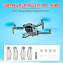 STARTRC 2 Pairs Foldable Quick-release Propellers for DJI Mini 2(Grey)