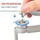 STARTRC 2 Pairs Foldable Quick-release Propellers for DJI Mini 2(Grey)