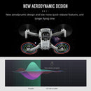 STARTRC One Pair Rechargeable Noise Reduction LED Flashing Propeller for DJI Mini 2 (Grey)