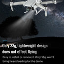 STARTRC for DJI Mavic Air 2 Foldable Quick Release Anti-collision Landing Gear Height Extender Holder with LED Night Indicator Light (Grey)