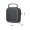 STARTRC Portable PU Leather Storage Bag Carrying Case for DJI OM 5, Size: 20cm x 18cm x 6.5cm(Black)